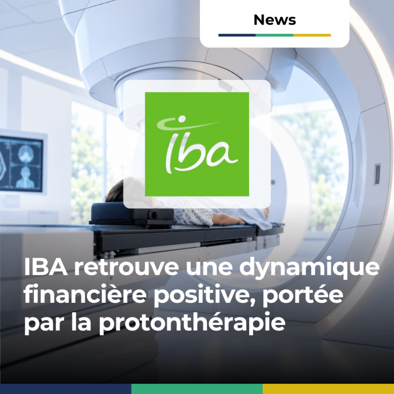 IBA retrouve une dynamique financière positive, portée par la protonthérapie