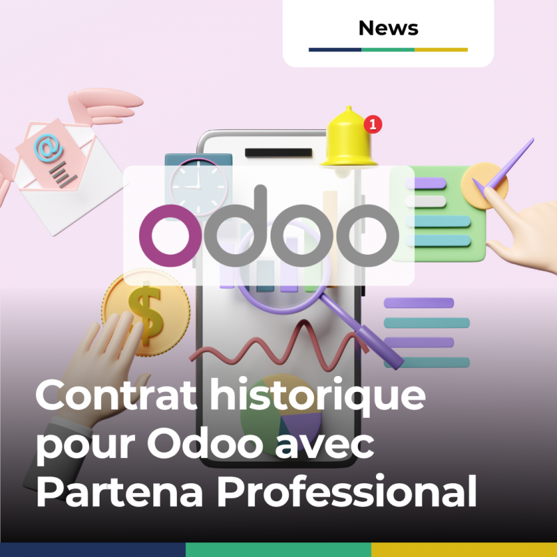 Contrat historique pour Odoo avec Partena Professional