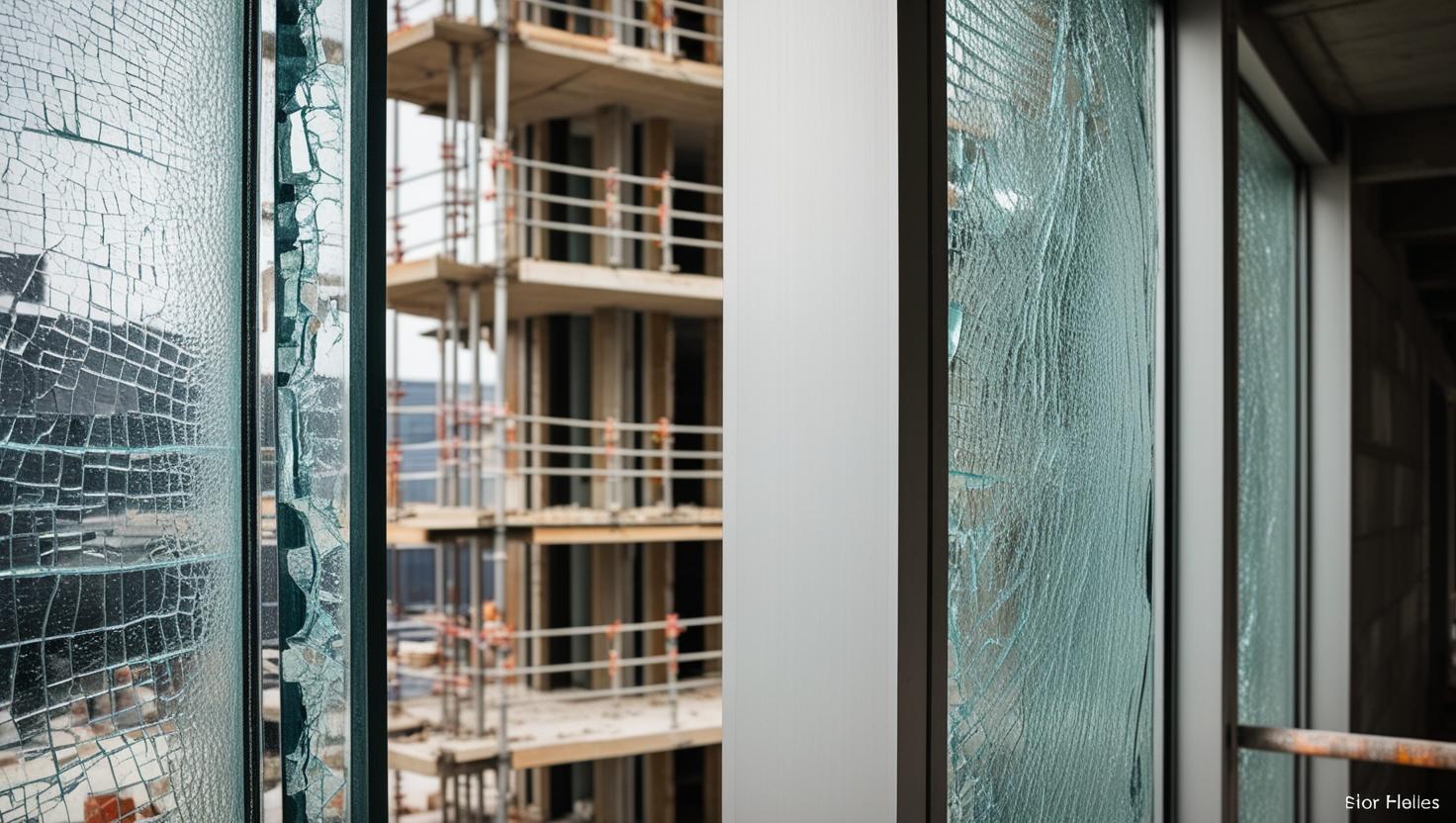 Récupération des vitrages en fin de vie sur chantier